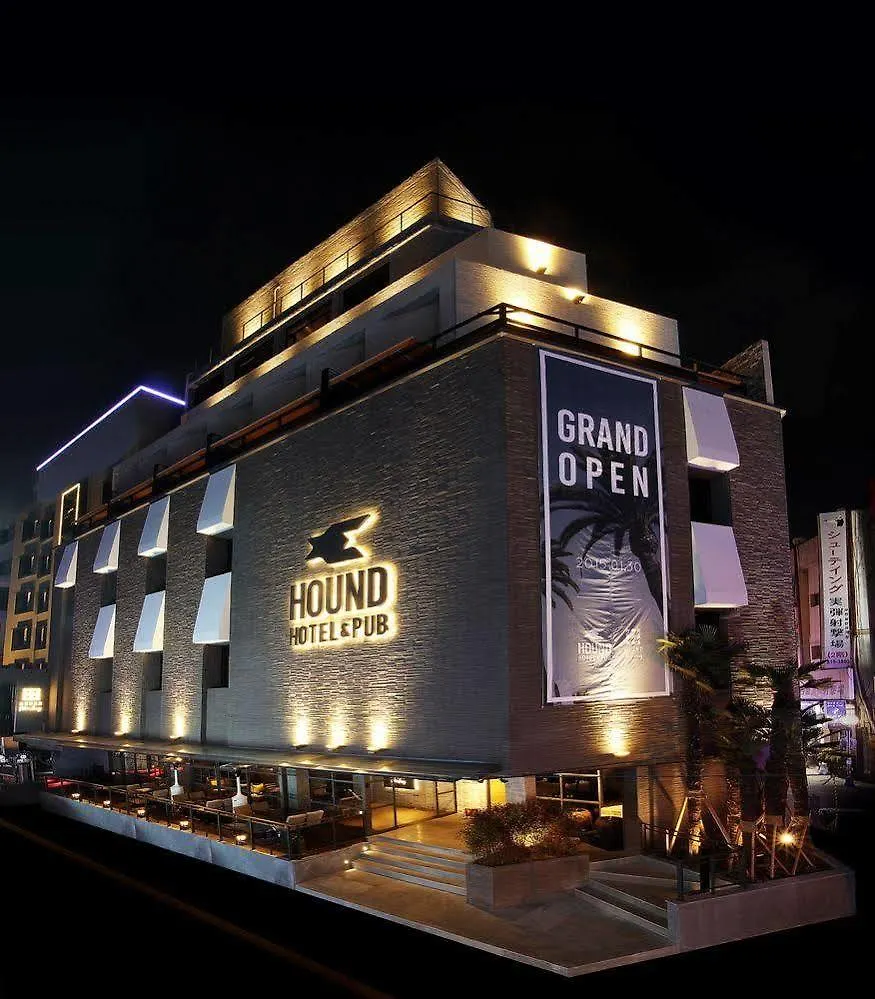 Seomyeon Hound Hotel 1St Street Puszan Dél-Korea